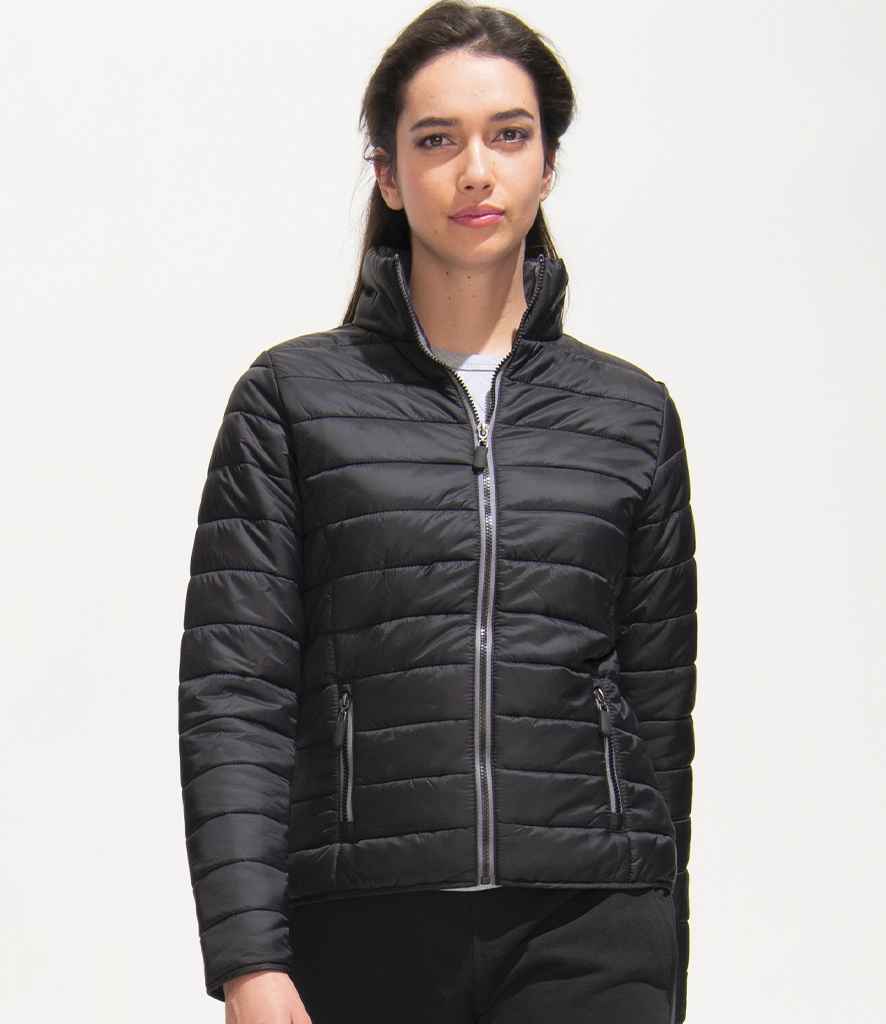 Branded SOL'S Ladies Ride Padded Jacket