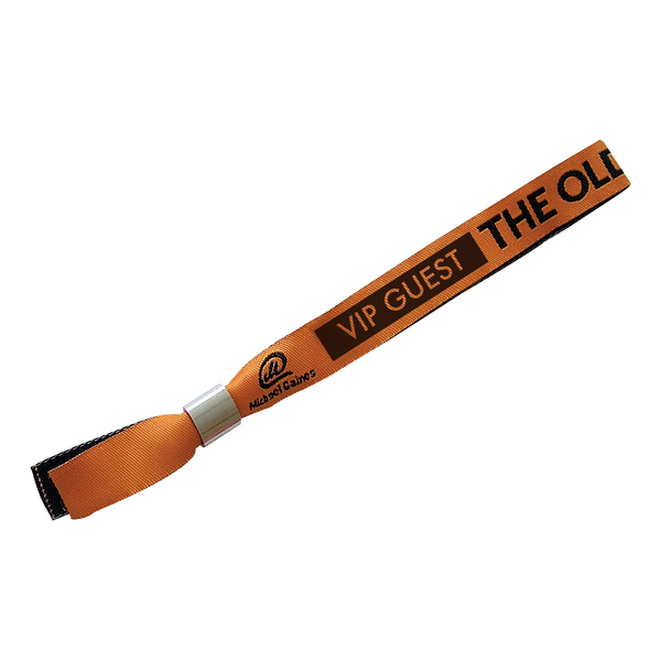 Branded Woven Event Wristbands
