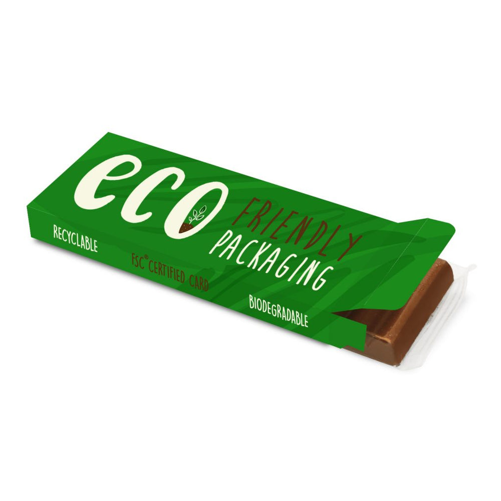 Eco Range - Eco 12 Baton Bar Box - Milk Chocolate³ Bespoke