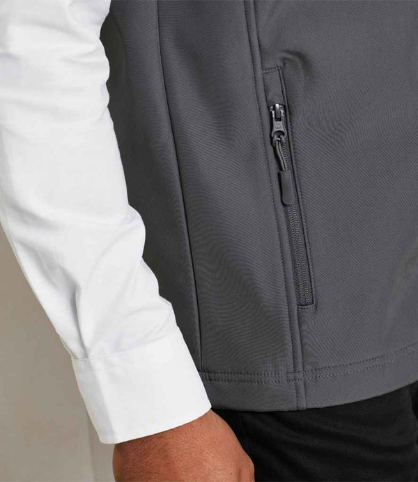 Premier Windchecker® Recycled Printable Soft Shell Gilet Dark Grey