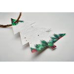 Seed paper Xmas ornament - Tree