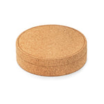 MORETO. Wood and metal wine set in cork box