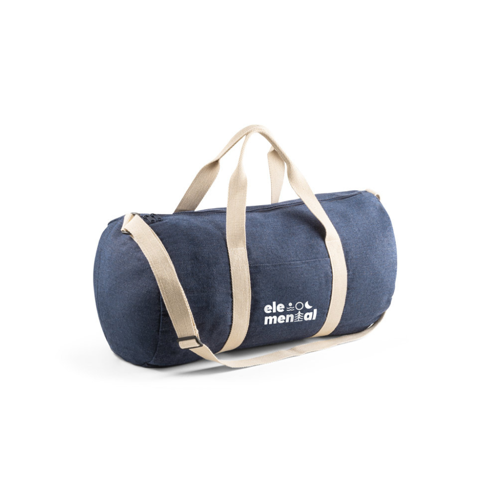 DENIM BAG. Denim sports bag (300 g/m²)