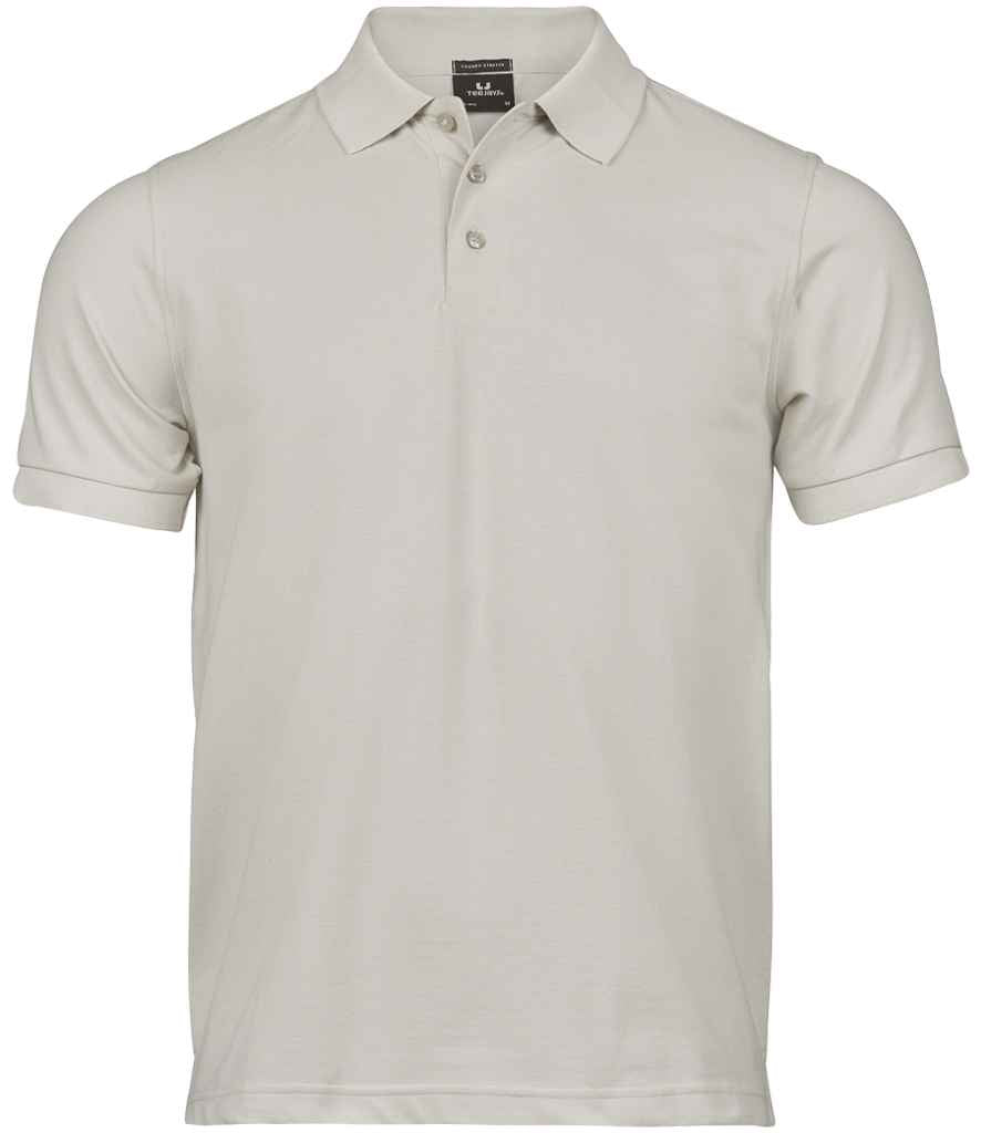 Tee Jays Luxury Stretch Piqué Polo Shirt Cement