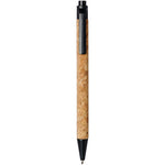 Branded Midar cork and wheat straw ballpoint pen