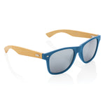 Branded Bamboo and RCS recycled plastic sunglasses
