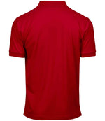 Tee Jays Luxury Stretch Piqué Polo Shirt Red