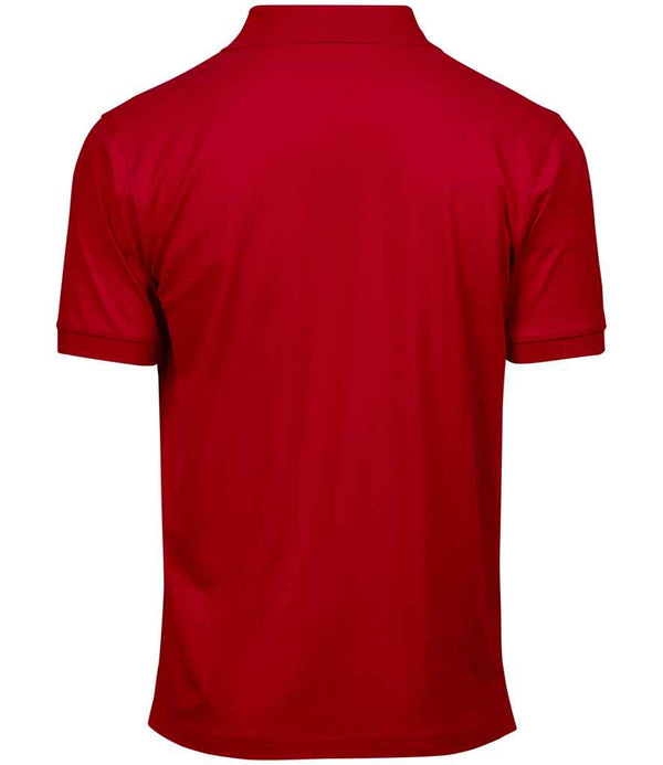 Tee Jays Luxury Stretch Piqué Polo Shirt Red