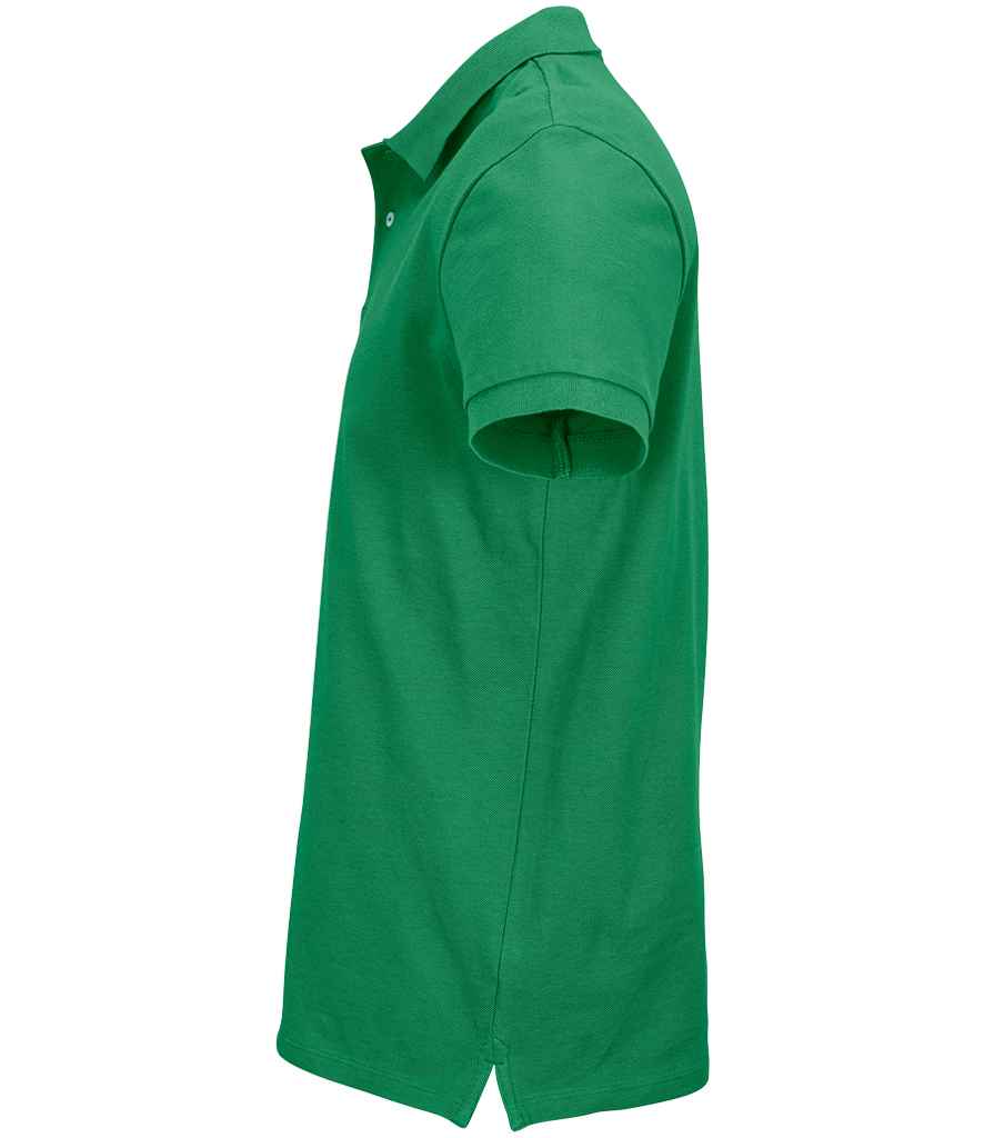 SOL'S Unisex Pacific Twin Piqué Polo Shirt Kelly Green