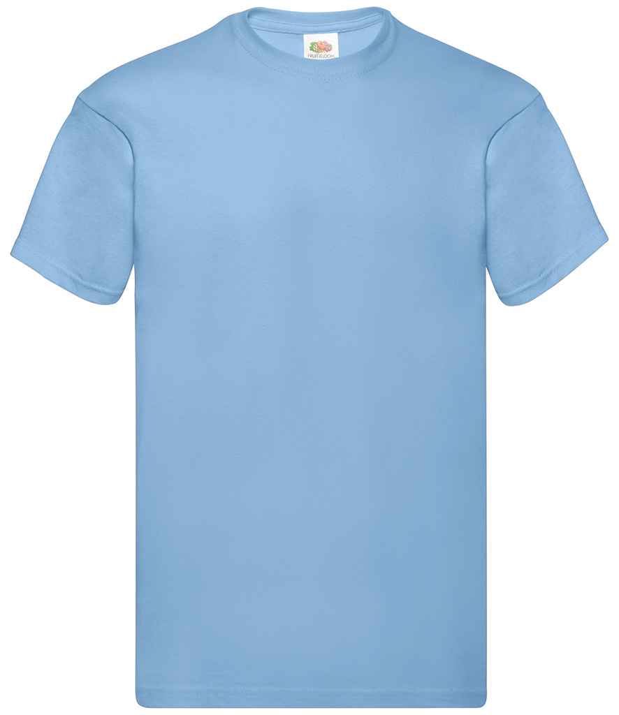 Fruit of the Loom Original T-Shirt Sky Blue