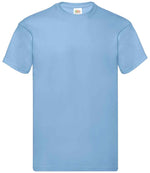 Fruit of the Loom Original T-Shirt Sky Blue