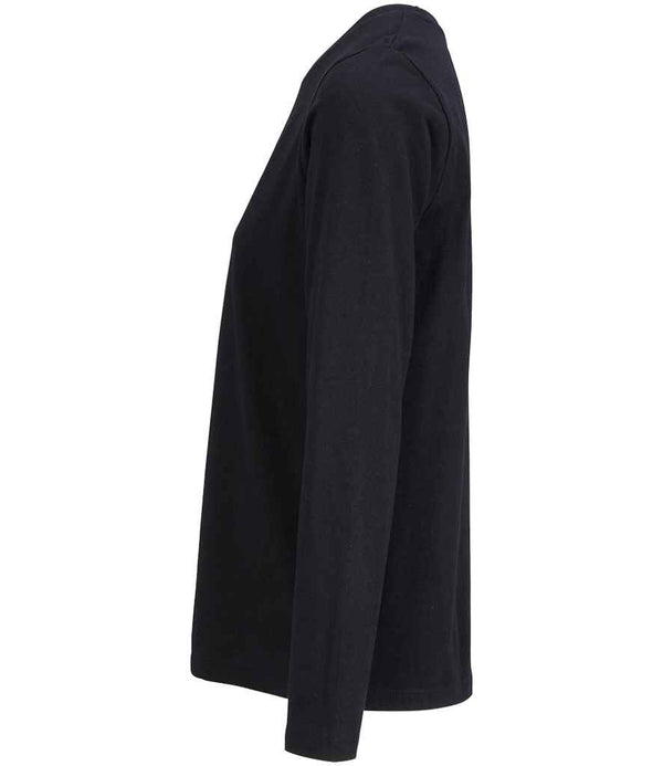 SOL'S Ladies Monarch Long Sleeve T-Shirt Deep Black