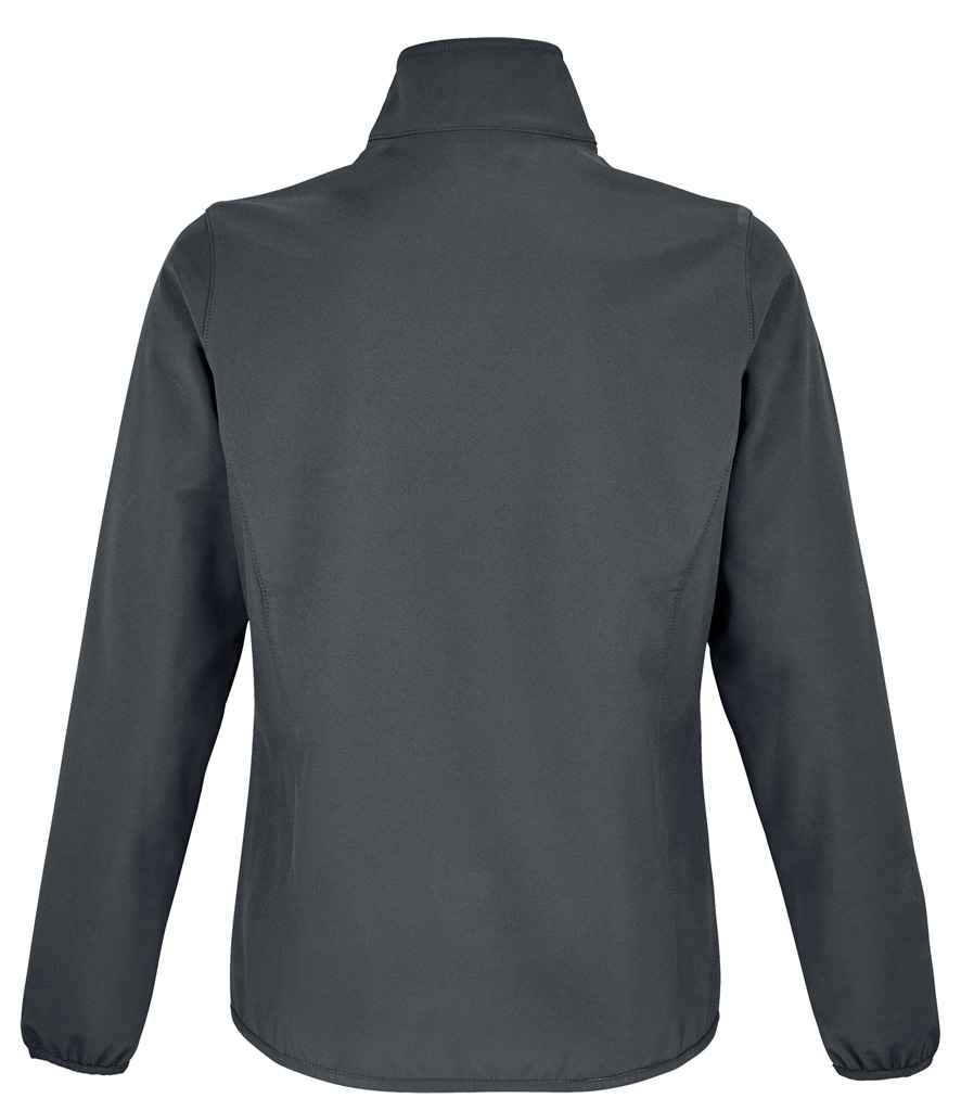 SOL'S Ladies Falcon Recycled Soft Shell Jacket Charcoal