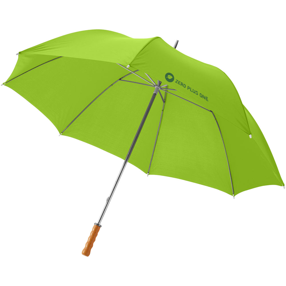 Branded Karl 30" golf umbrella with wooden handle
