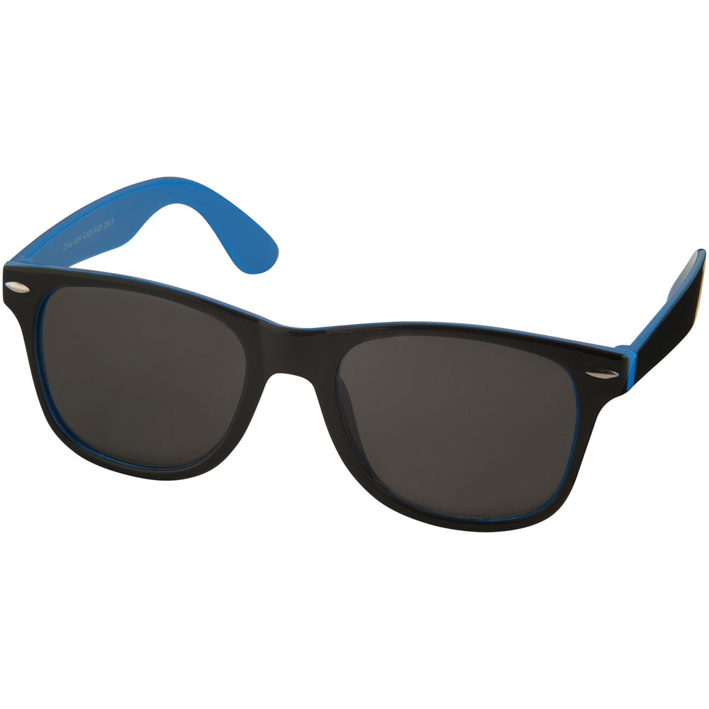 Branded Sun Ray sunglasses with two coloured tones