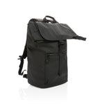 Branded Impact AWARE™ RPET water resistant 15.6" laptop backpack