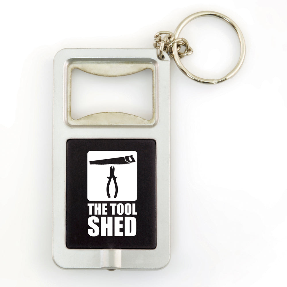 Branded Sofia LED Keyring and Bottle Opener