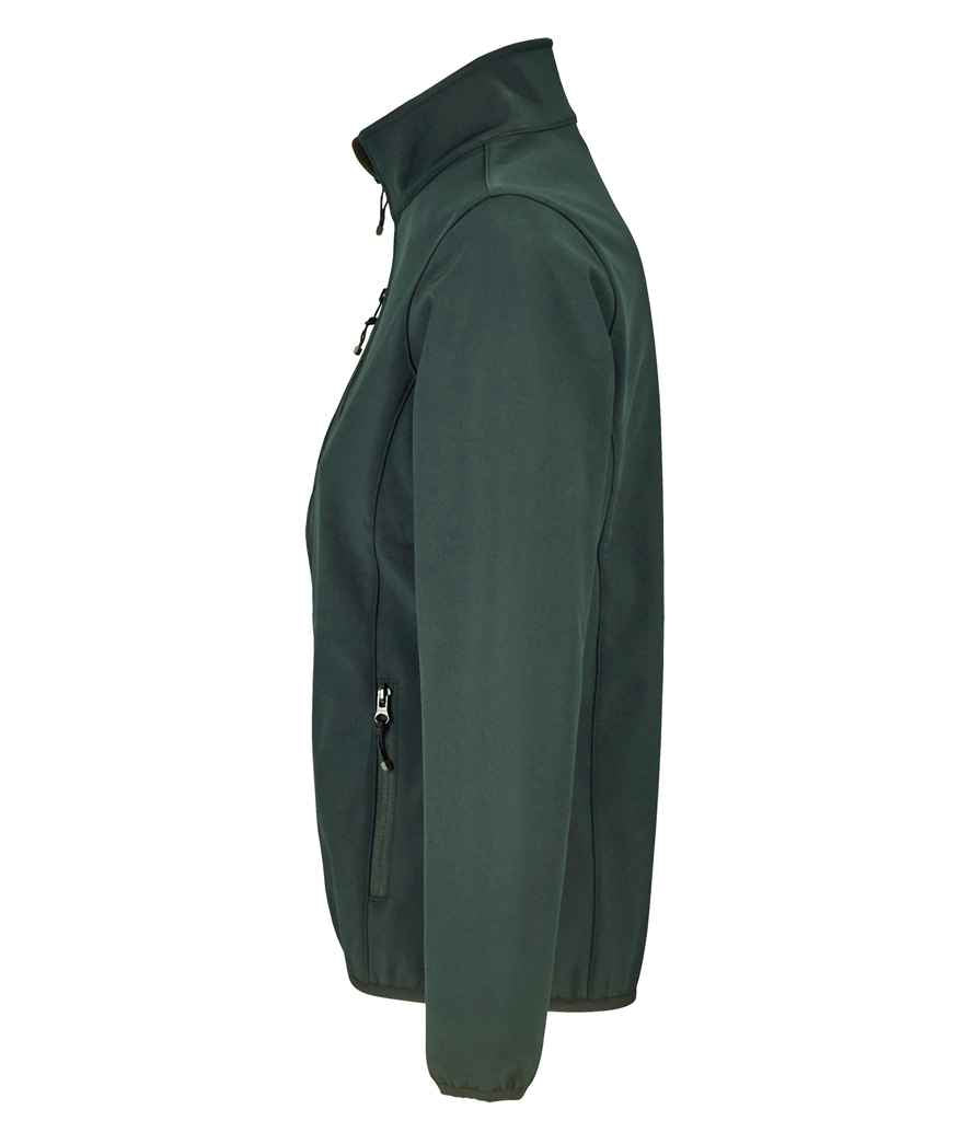 SOL'S Ladies Falcon Recycled Soft Shell Jacket Forest Green