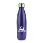 Branded Ashford Plus DOUBLE WALL 500ml Stainless Steel drinks bottle