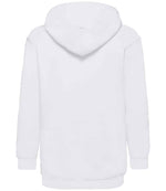 Fruit of the Loom Kids Classic Hooded Sweatshirt White