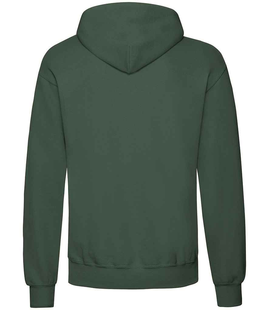 Fruit of the Loom Classic Hooded Sweatshirt Bottle Green