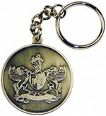 Stamped Iron Soft Enamel Keyring (40mm)
