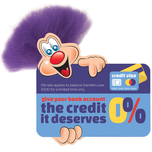 Fun Adman Characters Adman Credit Card
