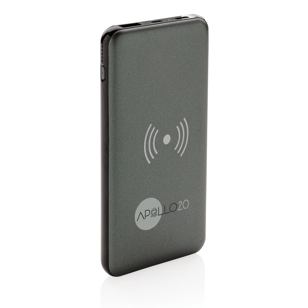 Branded 10.000 mAh Fast Charging 10W Wireless Powerbank with PD