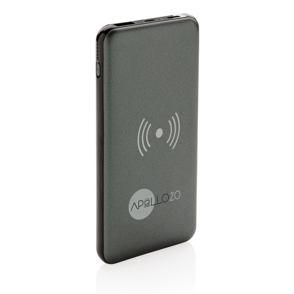 Branded 10.000 mAh Fast Charging 10W Wireless Powerbank with PD