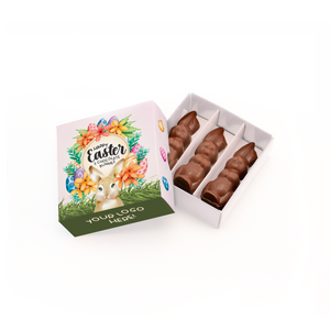 Easter, Eco Treat Box, Chocolate Bunnies, Bespoke