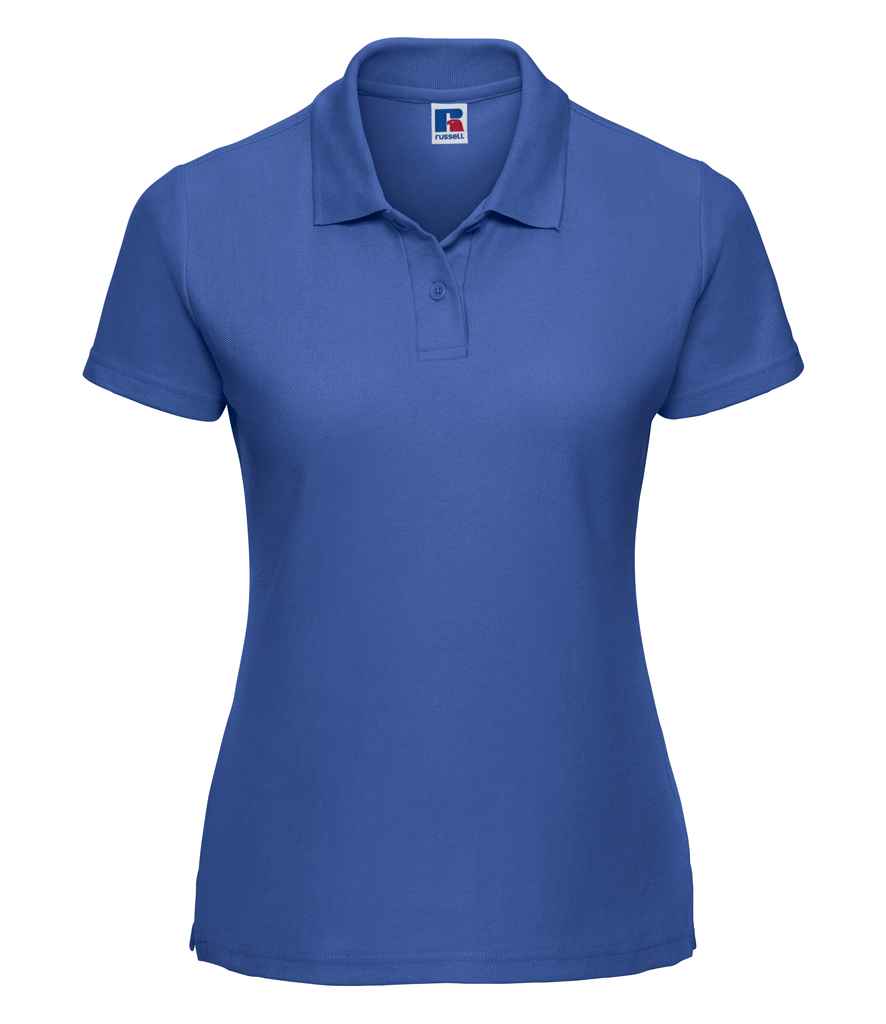Branded Russell Ladies Classic Poly/Cotton Piqué Polo Shirt
