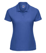Russell Ladies Classic Poly/Cotton Piqué Polo Shirt Bright Royal