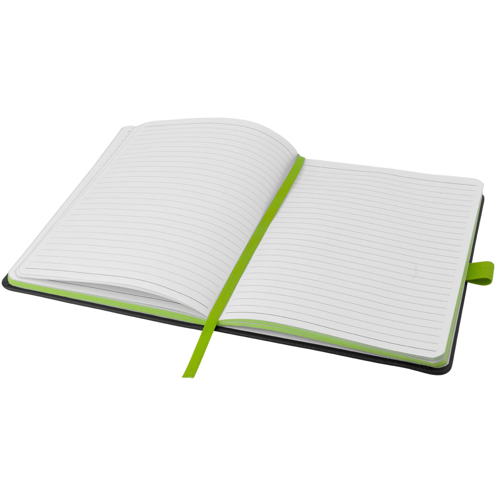 Branded Colour-edge A5 hard cover notebook