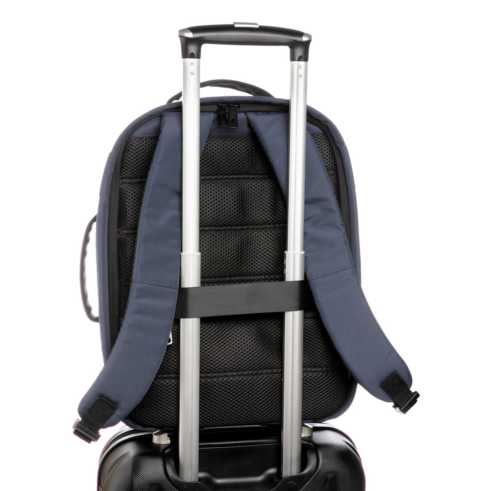 Branded Impact AWARE™ RPET anti-theft 15.6" laptop backpack