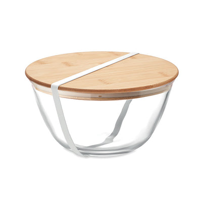 Glass salad box 1200 ml