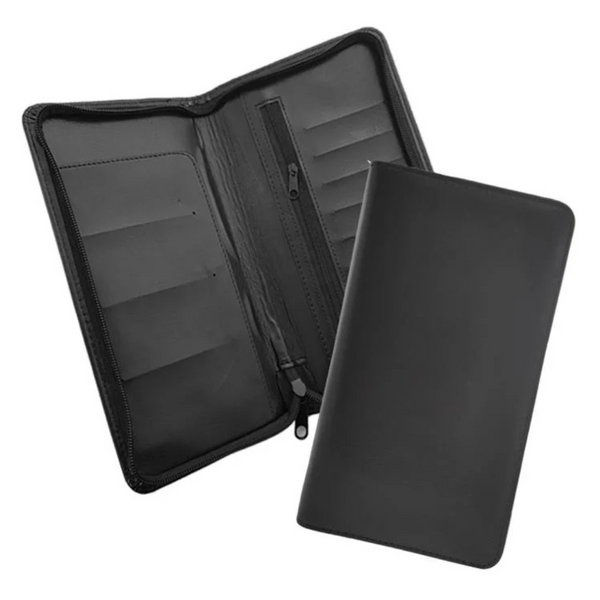 Soft touch PU travel wallet