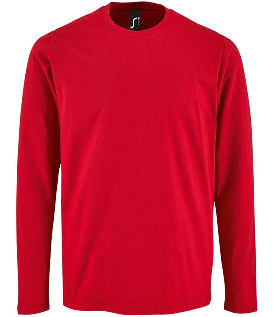 SOL'S Imperial Long Sleeve T-Shirt Red
