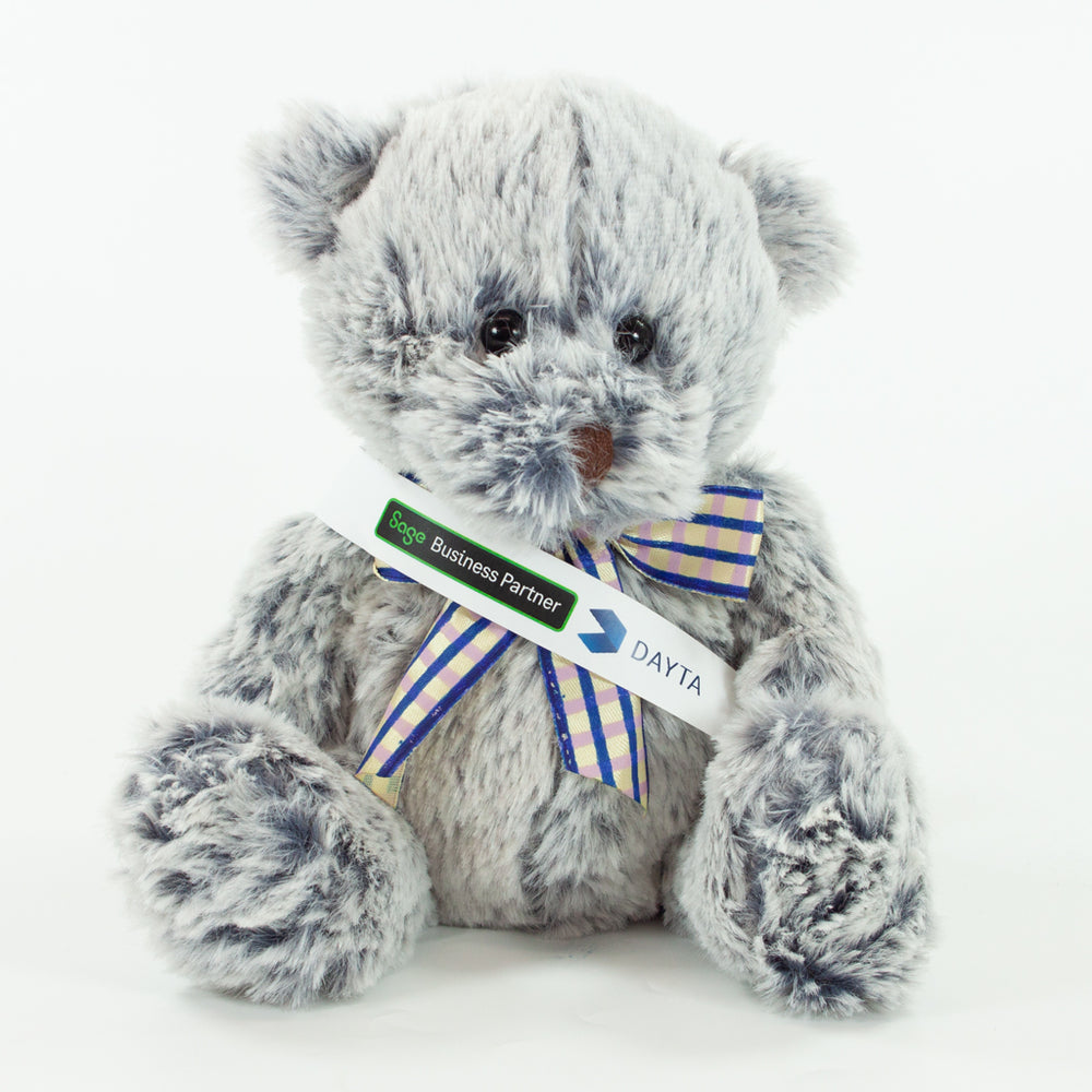 Sash Bear I 15cm Premier Bear, Mulberry