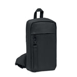 Branded Cross chest bag in 600D Rpet