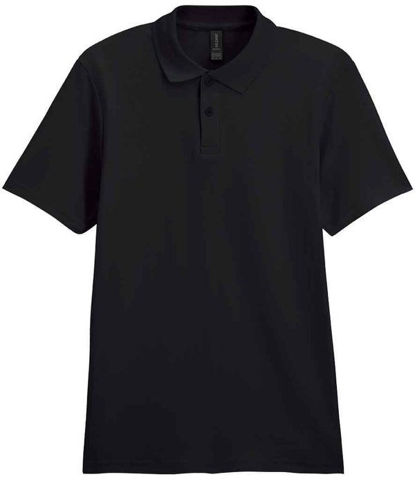 Gildan SoftStyle® Double Piqué Polo Shirt Black