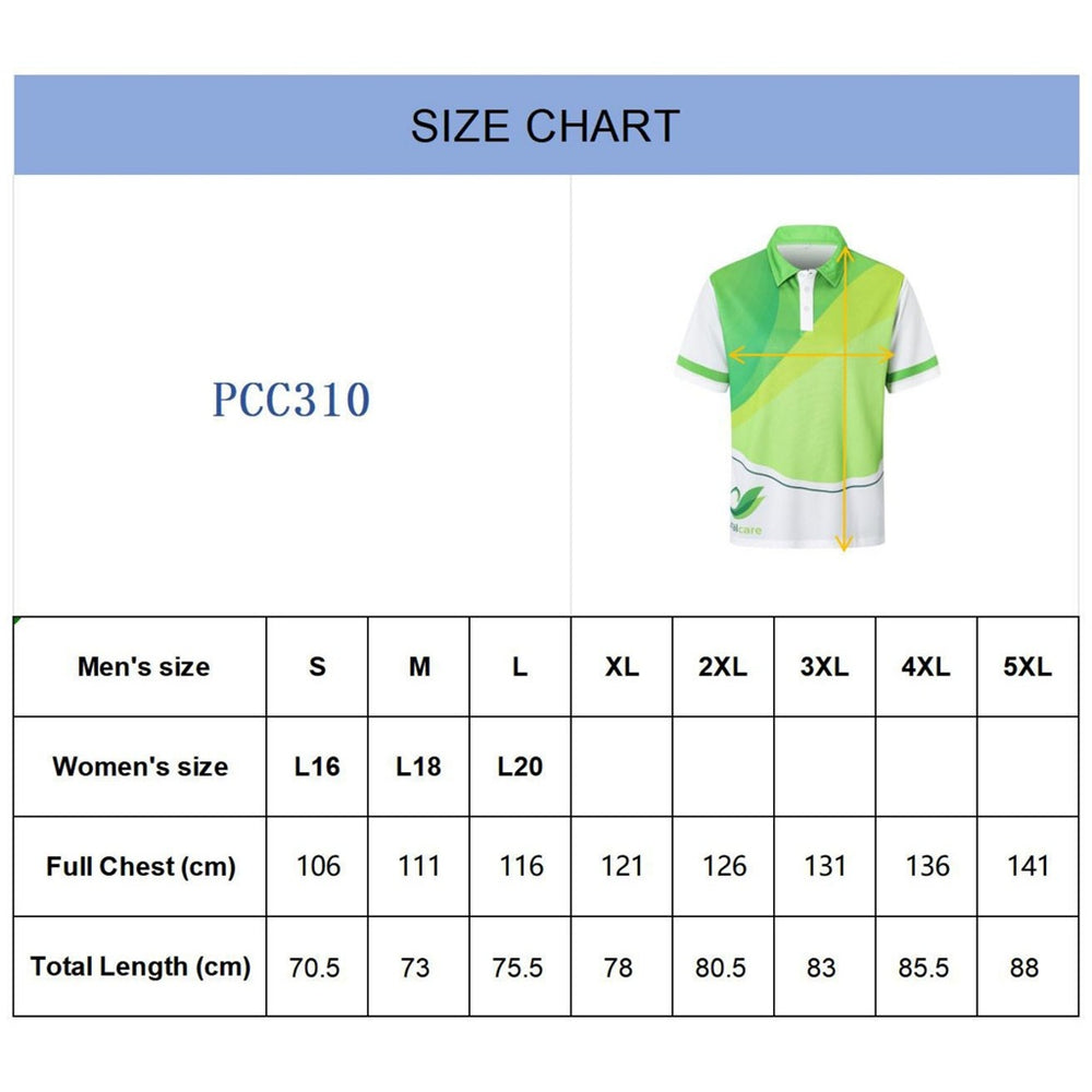 Unisex Adults RPET Sublimated Basic Polo