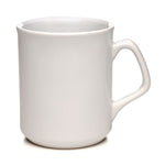 SPARTA Glazed Ceramic Mug White