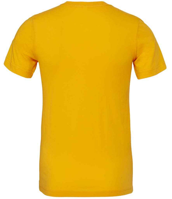 Canvas Unisex Crew Neck T-Shirt Gold