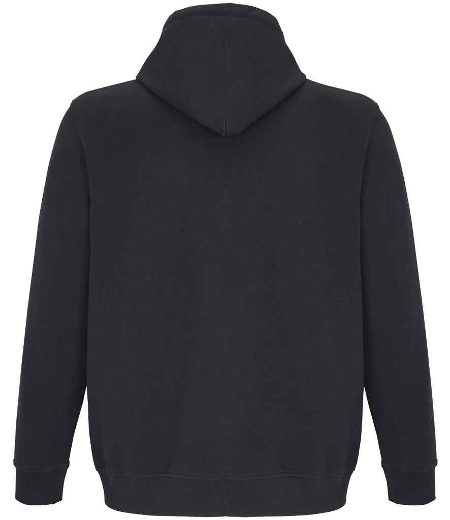 SOL'S Unisex Calipso Eco-Friendly Full Zip Hoodie Black