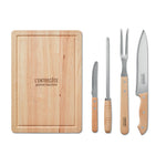 Branded Set of 4 BBQ Grilling accessories