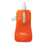 Promotional Foldable water bottle | Roll up Eco Bottle with Carabiner