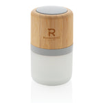 Branded Bamboo colour changing 3W speaker light