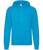 Fruit of the Loom Classic Hooded Sweatshirt Azure