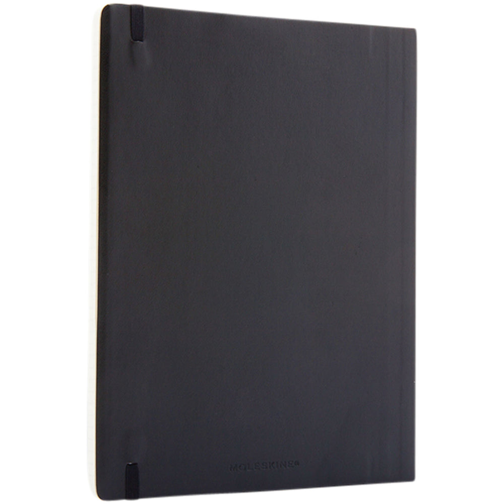 Moleskine Classic XL Ruled Soft Cover Notebook Black