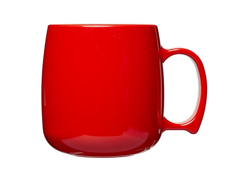 Branded Classic 300 ml plastic mug